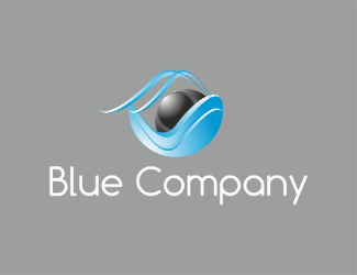 Blue Company - projektowanie logo - konkurs graficzny